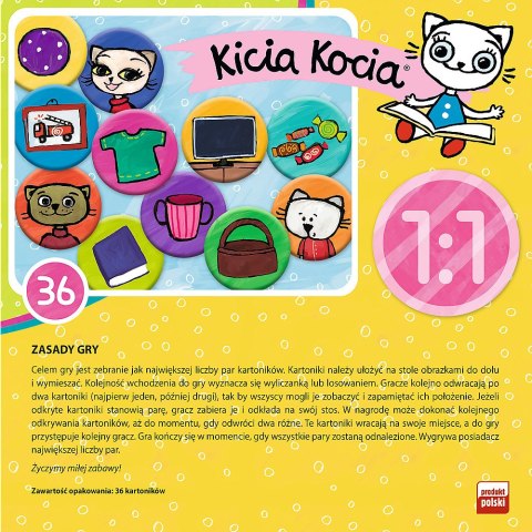 TREFL 01894 Gra Memos Kicia Kocia TREFL 01894 Gra Memos Kicia Kocia