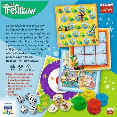 TREFL 01922 Gra Kalejdoskop 15 Trefliki* TREFL 01922 Gra Kalejdoskop 15 Trefliki*