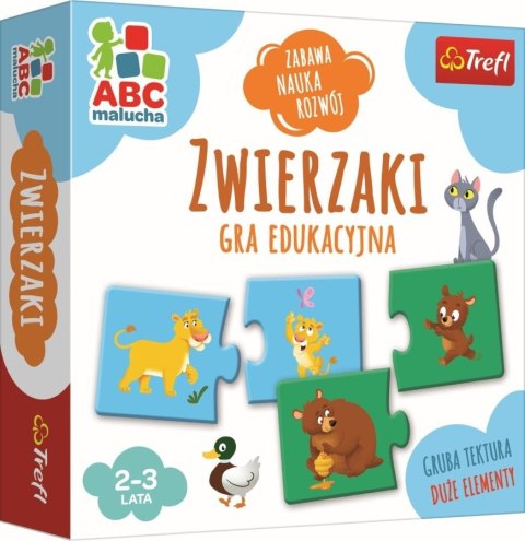 TREFL 01940 Gra Zwierzaki ABC Malucha* TREFL 01940 Gra Zwierzaki ABC Malucha*