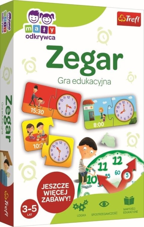TREFL 01948 Gra Zegar/Mały Odkrywca TREFL 01948 Gra Zegar/Mały Odkrywca