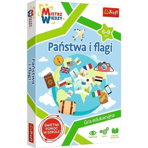 TREFL 01953 Gra Państwa i Flagi/Mistrz Wiedzy TREFL 01953 Gra Państwa i Flagi/Mistrz Wiedzy