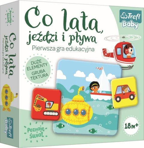 TREFL 02060 Gra Co lata ,jeździ o pływa / Trefl Baby* TREFL 02060 Gra Co lata ,jeździ o pływa / Trefl Baby*