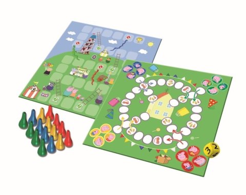 TREFL 02067 Gra 2w1 Chińczyk/Węże i drabiny Peppa TREFL 02067 Gra 2w1 Chińczyk/Węże i drabiny Peppa