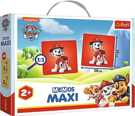 TREFL 02264 Gra Memos Maxi Paw Patrol TREFL 02264 Gra Memos Maxi Paw Patrol