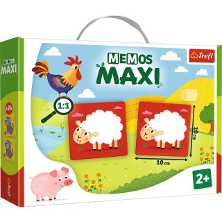 TREFL 02266 Gra Memos Maxi Zwierzęta na farmie*