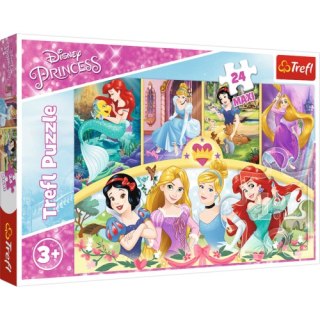 TREFL 14294 Puzzle 24 MAXI Magia wspomnień / Disney Princess