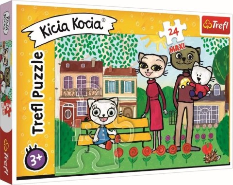 TREFL 14316 Puzzle 24 MAXI Zabawy Kici Koci 3+* TREFL 14316 Puzzle 24 MAXI Zabawy Kici Koci 3+*