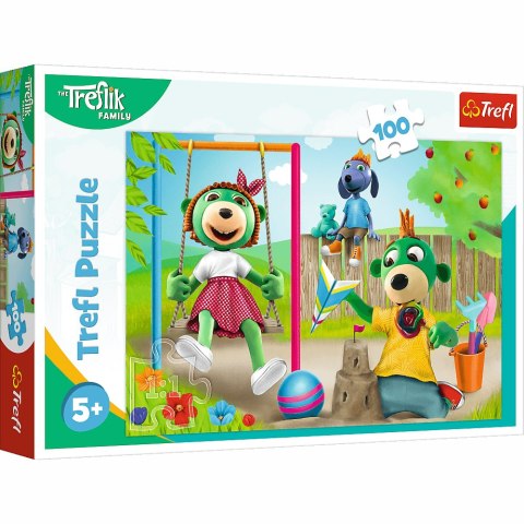TREFL 16422 Puzzle 100 Zabawne Trefliki TREFL 16422 Puzzle 100 Zabawne Trefliki
