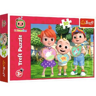 TREFL 18295 Puzzle 30 Cocomelon, Bawmy się razem !