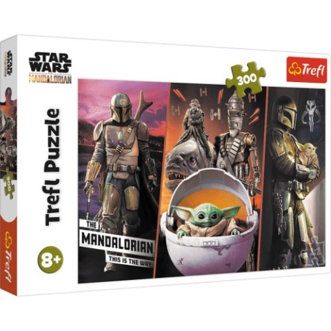 TREFL 23002 Puzzle 300 el. Tajemniczy Baby Yoda TREFL 23002 Puzzle 300 el. Tajemniczy Baby Yoda
