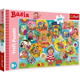 TREFL 23009 Puzzle 300 Wesoły dzień Basi