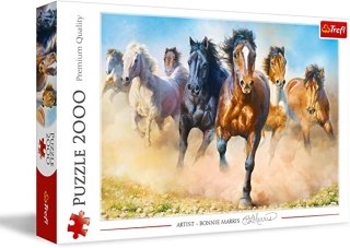 TREFL 27098 Puzzle 2000 Galopujące stado koni