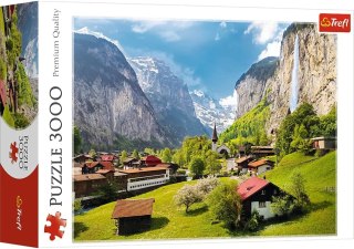 TREFL 33076 Puzzle 3000 Lauterbrunnen, Szwajcaria