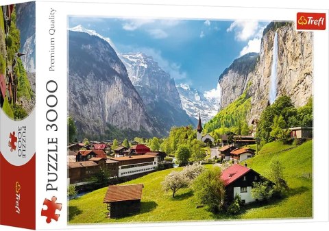 TREFL 33076 Puzzle 3000 Lauterbrunnen, Szwajcaria TREFL 33076 Puzzle 3000 Lauterbrunnen, Szwajcaria
