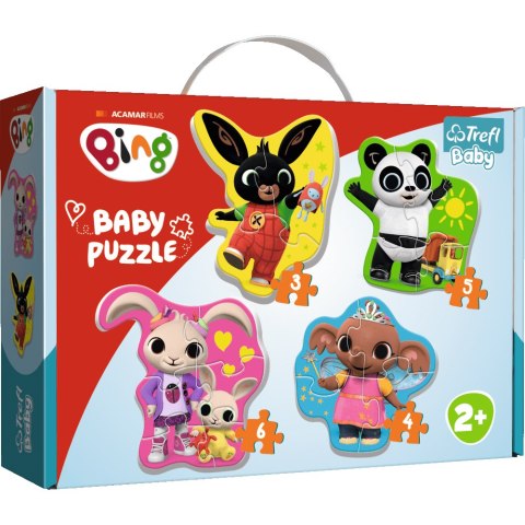 TREFL 36085 Puzzle Baby Classic Bing i przyjaciele TREFL 36085 Puzzle Baby Classic Bing i przyjaciele