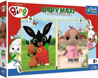 TREFL 43002 Puzzle Baby MAXI 2x10 Królik Bing