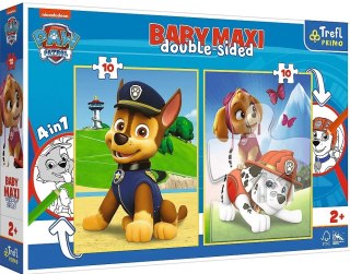 TREFL 43003 Puzzle Baby MAXI 2x10 Drużyna Psiego Patrolu