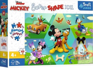 TREFL 50014 Puzzle 60 XXL Z Mikim zawsze jest wesoło
