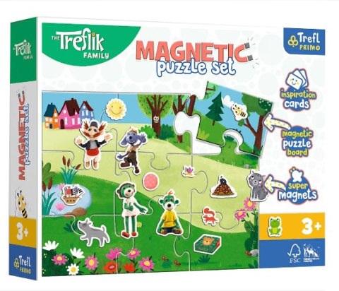 TREFL 93166 Puzzle magnetyczne - Treflikowy dzień TREFL 93166 Puzzle magnetyczne - Treflikowy dzień