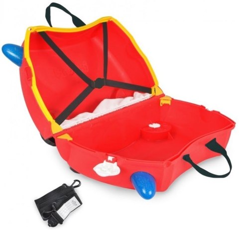 TRUNKI TRU-0254 Walizeczka jeżdżąca Wóz Strażacki Frank TRUNKI TRU-0254 Walizeczka jeżdżąca Wóz Strażacki Frank