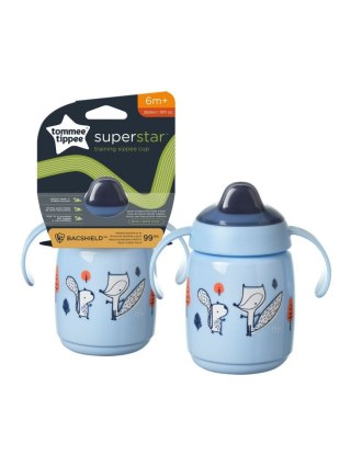 TT 447822 Kubek z uchwytami Superstar 300ml. 6m+ niebieski