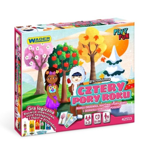 WADER 42513 Play & fun Cztery pory roku gra rodzinna WADER 42513 Play & fun Cztery pory roku gra rodzinna