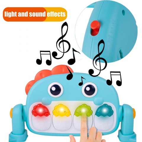 WOOPIE 49393 Dino pianino dla niemowląt WOOPIE 49393 Dino pianino dla niemowląt
