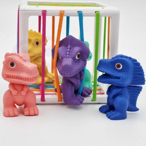 WOOPIE 44329 Elastyczna kostka sensoryczna Sorter Dino 6 el. WOOPIE 44329 Elastyczna kostka sensoryczna Sorter Dino 6 el.