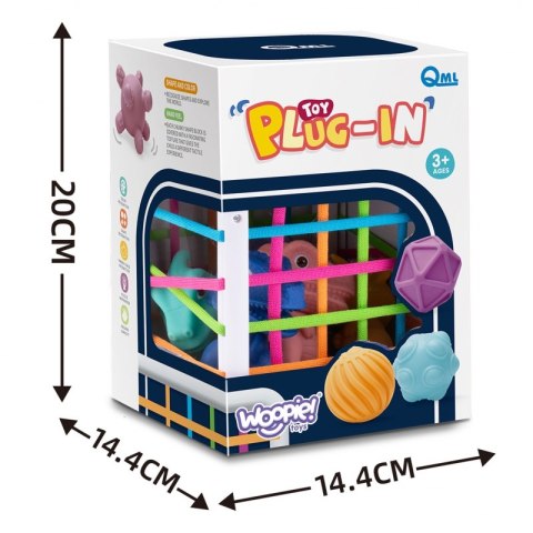 WOOPIE 44329 Elastyczna kostka sensoryczna Sorter Dino 6 el. WOOPIE 44329 Elastyczna kostka sensoryczna Sorter Dino 6 el.