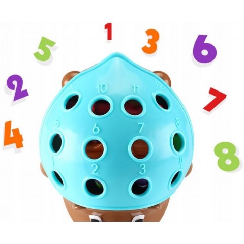WOOPIE 48396 Gra zręcznościowa Jeżyk sorter Montessori WOOPIE 48396 Gra zręcznościowa Jeżyk sorter Montessori